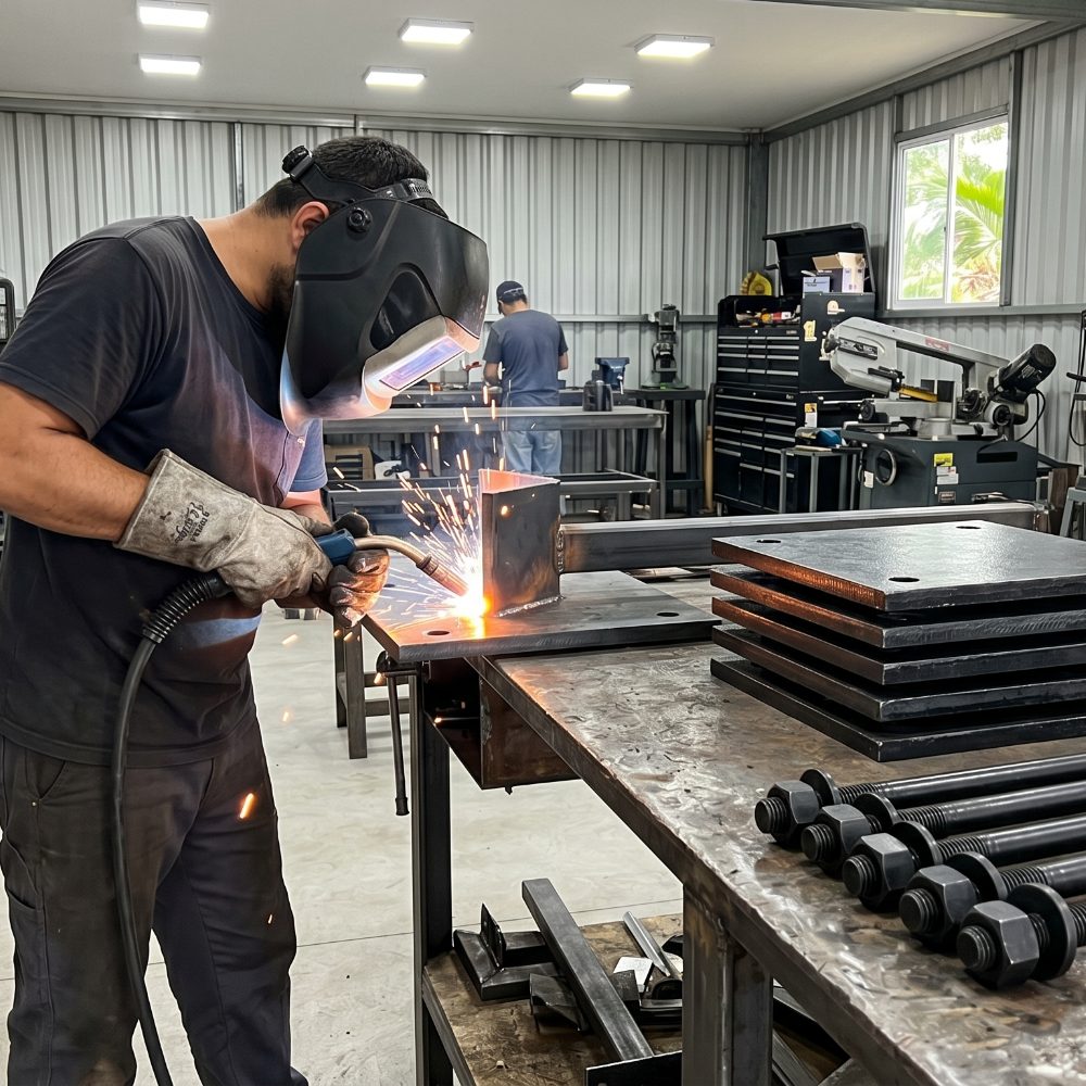 Fabricación metalmecánica y soldadura de piezas a la medida en Tornillos MG