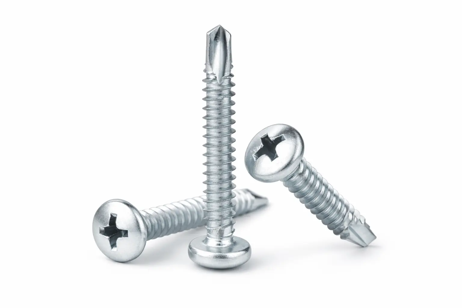 Tornillos autoperforantes de punta broca para lámina y estructura liviana