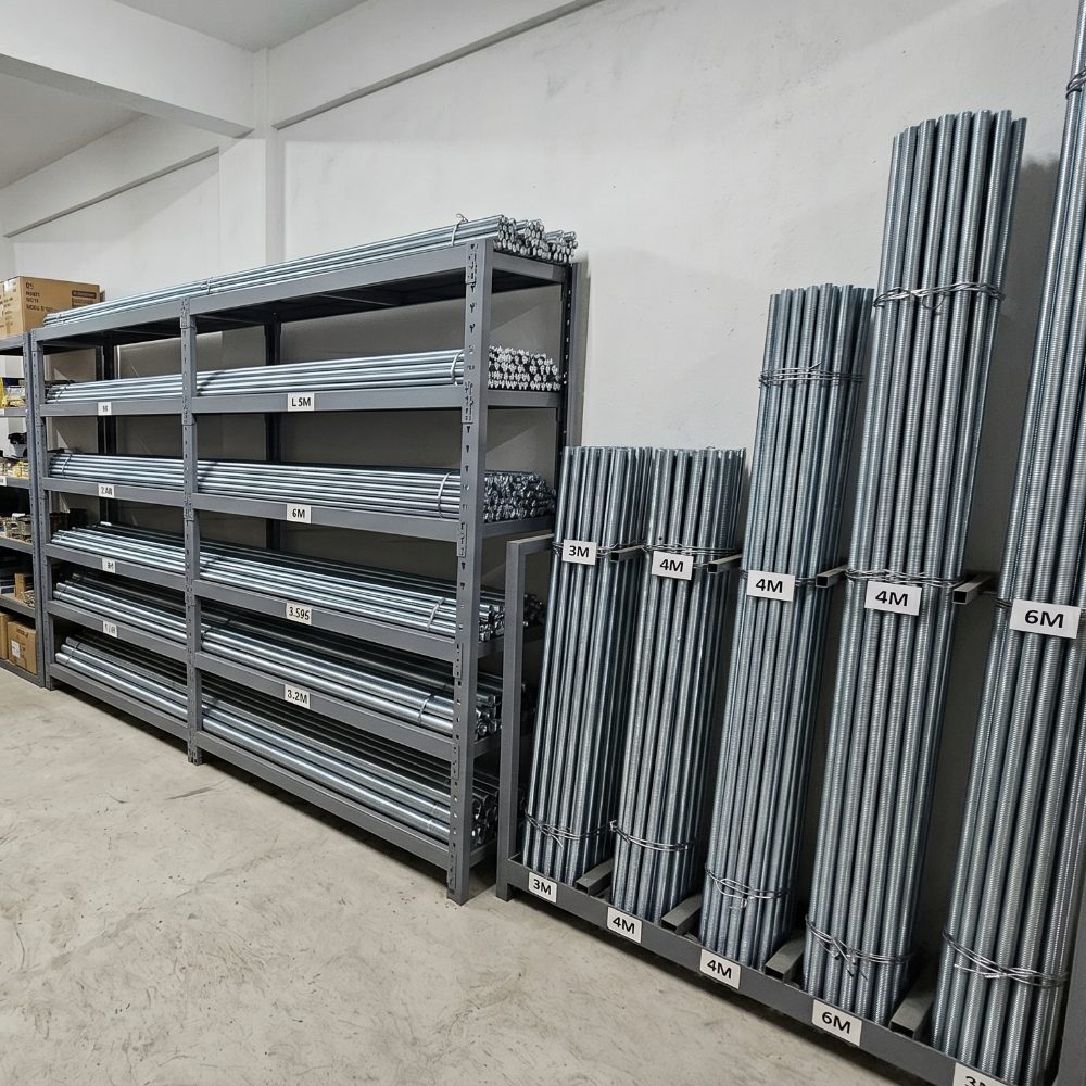 Varilla roscada métrica para construcción e industria en Costa Rica